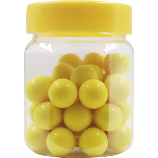 40 perles jaunes pour jeu de création en perles — Jeu éducatif Eduplay pour la crèche
