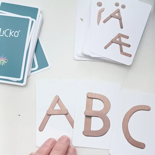 Cartes de jeu ABC — Eduplay jouet éducatif maternelle