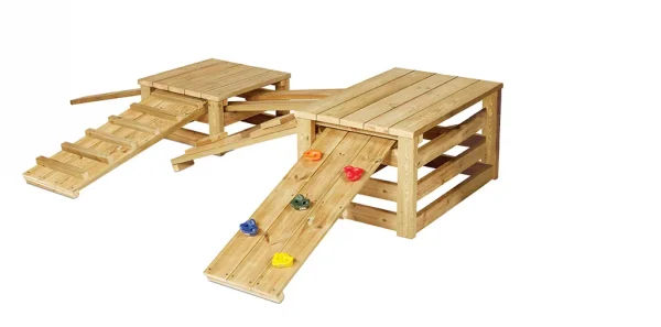 Ensemble d'escalade d'aventure sans toboggan — Millhouse Jouets éducatifs Scolaires