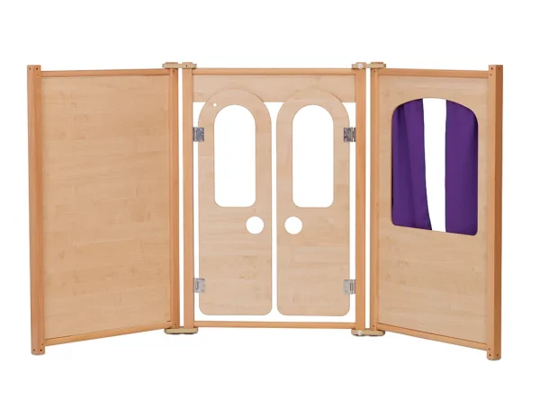 Ensemble panneau maison en érable — Millhouse Jeu éducatif École
