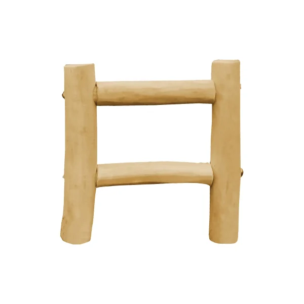 Support double — Kiki-Ena Matériel créatif Bois naturel