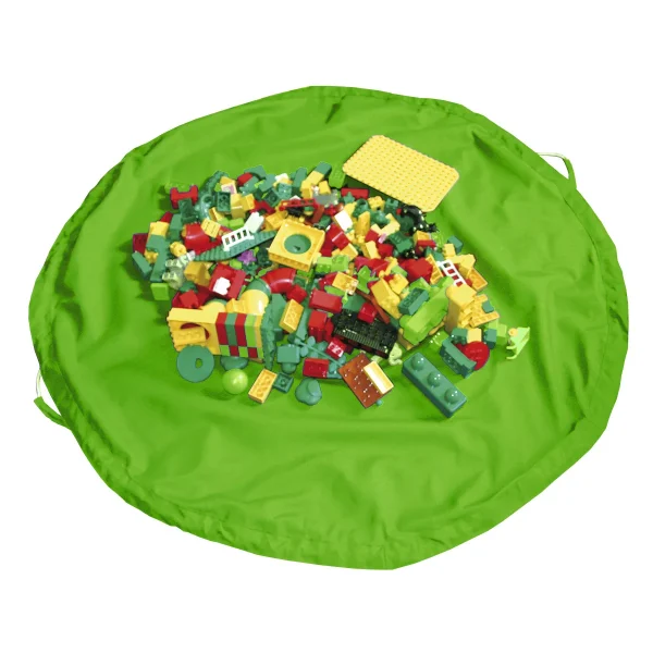 Sac de rangement/Tapis de jeu vert — Eduplay Jouet pédagogique Maternelle