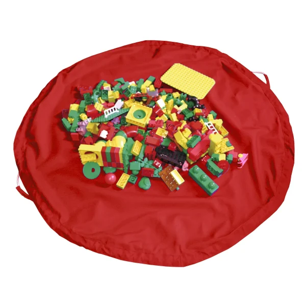 Sac de rangement/Tapis de jeu rouge — Eduplay Jouet pédagogique Maternelle