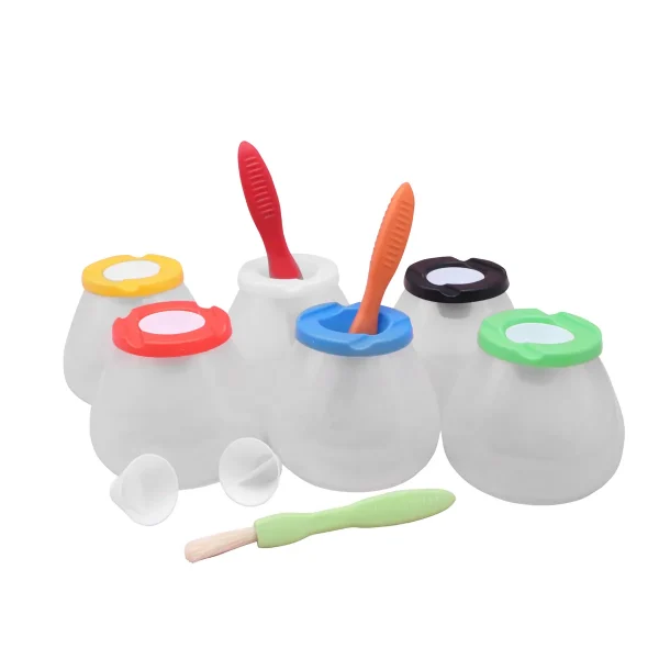 Gobelets Anti-Fuites avec Couvercle Set de 6 — Eduplay jouet pédagogique Maternelle