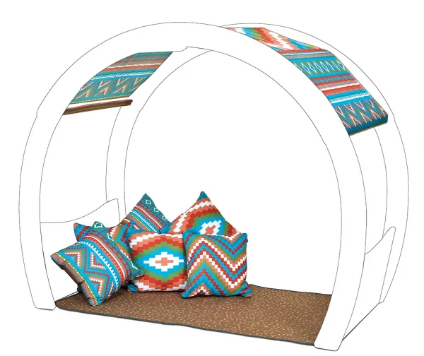 Ensemble d'accessoires Aztèques - Grand Cosy Cove