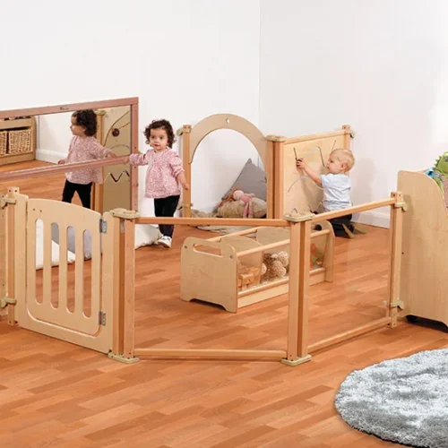 Baby Zone Ensemble de salle avec grands paniers de rangement — Millhouse jouet éducatif école