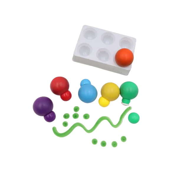 Ensemble de tampons à boule 6 pièces — Jouet pédagogique Eduplay maternelle