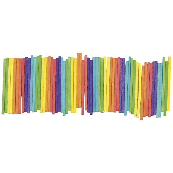 Petits bâtonnets de bricolage colorés — Eduplay jouet éducatif crèche