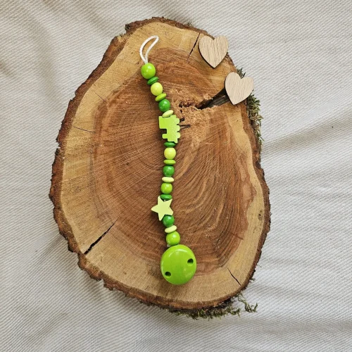 Set de bricolage Chaîne de sucette Vert III — Kiki-Ena Matériel de bricolage Bois naturel