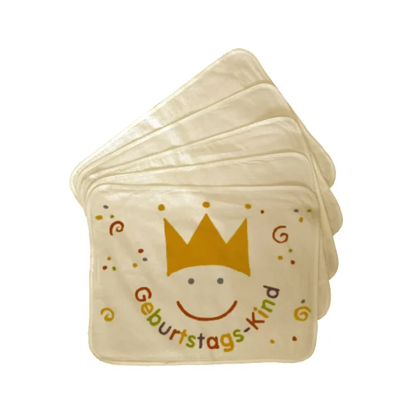 Lot de 5 sets de table en coton — Eduplay jeu pédagogique Kita