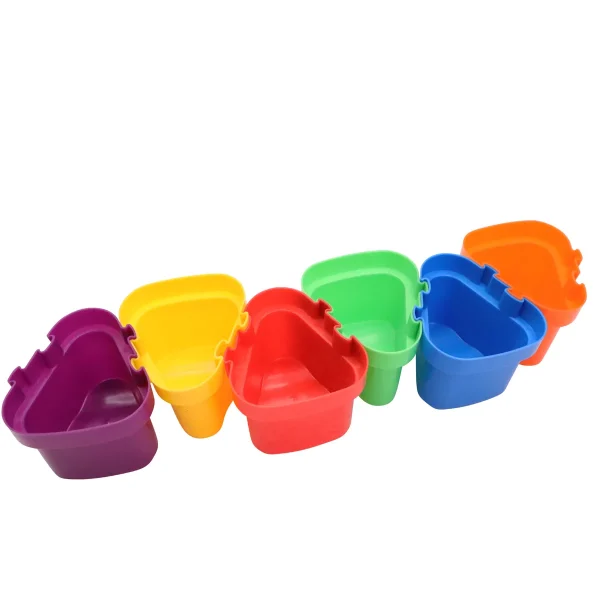 Gobelets Emboîtables Set de 6 — Eduplay jouet pédagogique Maternelle