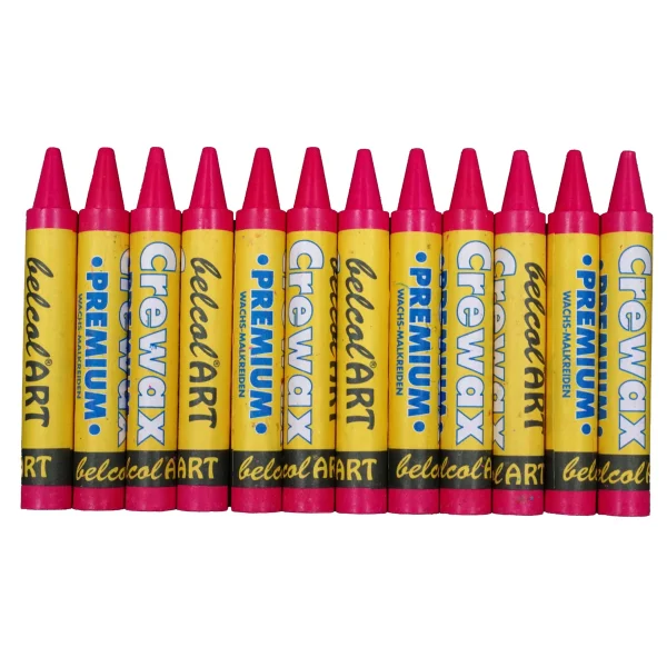 belcolART Crewax Premium 12 crayons de cire roses clairs — Jouet pédagogique Eduplay pour la maternelle