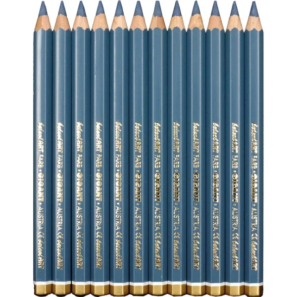 belcolART Farb Gigant 12 crayons gris — Jouet pédagogique Eduplay pour la maternelle