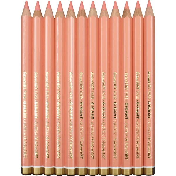 belcolART Farb Gigant 12 crayons couleur chair — Jouet pédagogique Eduplay pour la maternelle