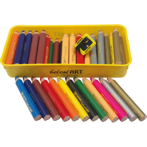 belcolART Farb Gigant 3in1 4 x 12 couleurs — Eduplay jouet pédagogique Maternelle