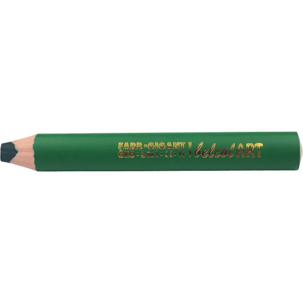 belcolART Farb Gigant 3in1 crayons de couleur verts 10 pièces — Eduplay jouet pédagogique Maternelle