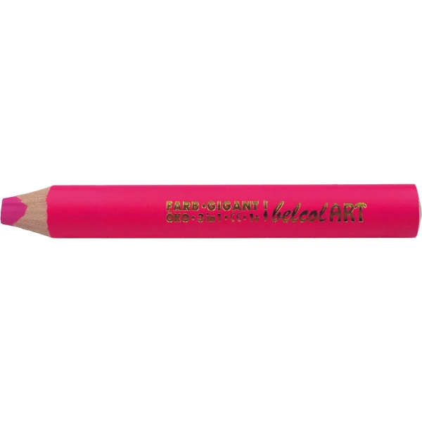 belcolART Farb Gigant 3in1 crayons de couleur roses 10 pièces — Eduplay jouet pédagogique Maternelle