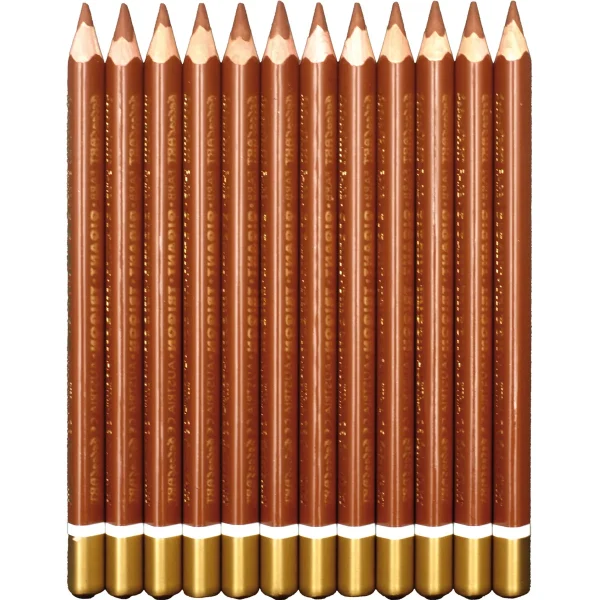 belcolART Farb Gigant Trigon 12 crayons marron — Eduplay jouet pédagogique Maternelle