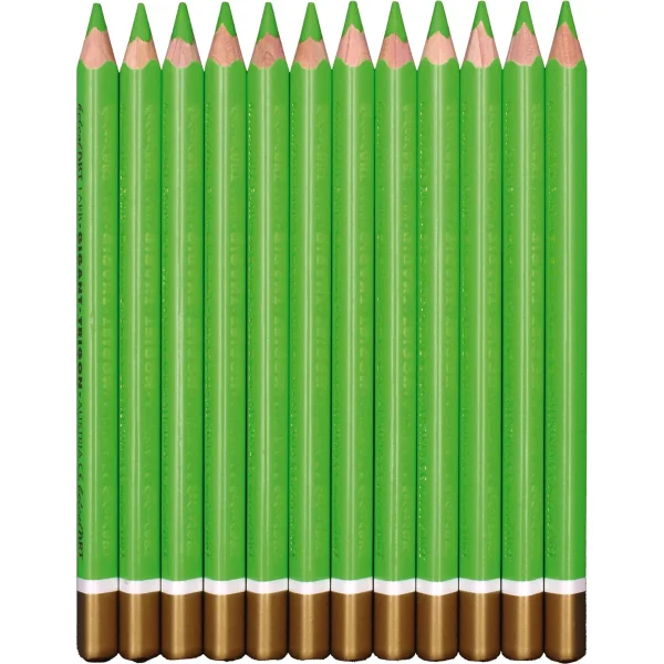 belcolART Farb Gigant Trigon 12 crayons vert mai — Eduplay jouet pédagogique Maternelle