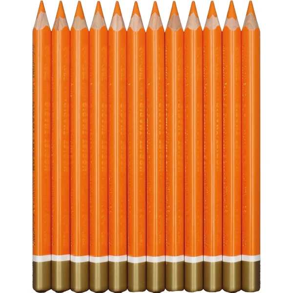 belcolART Farb Gigant Trigon 12 crayons orange — Eduplay jouet pédagogique Maternelle