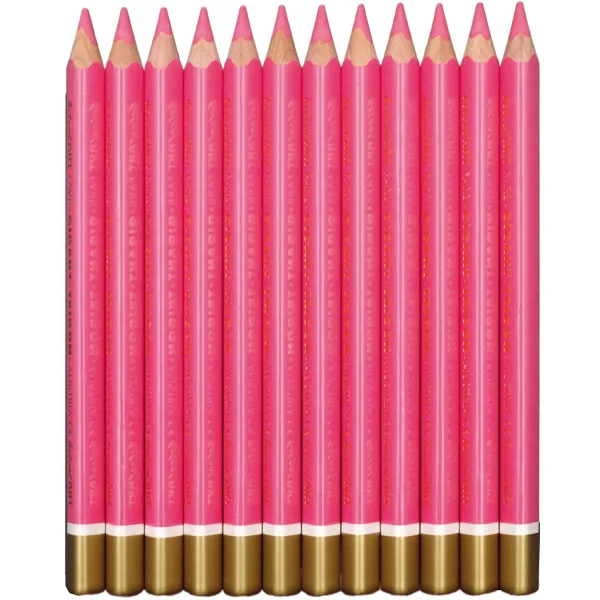 belcolART Farb Gigant Trigon 12 crayons rose — Eduplay jouet pédagogique Maternelle