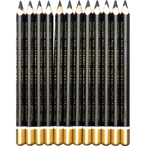 belcolART Farb Gigant Trigon 12 crayons noir — Eduplay jouet pédagogique Maternelle