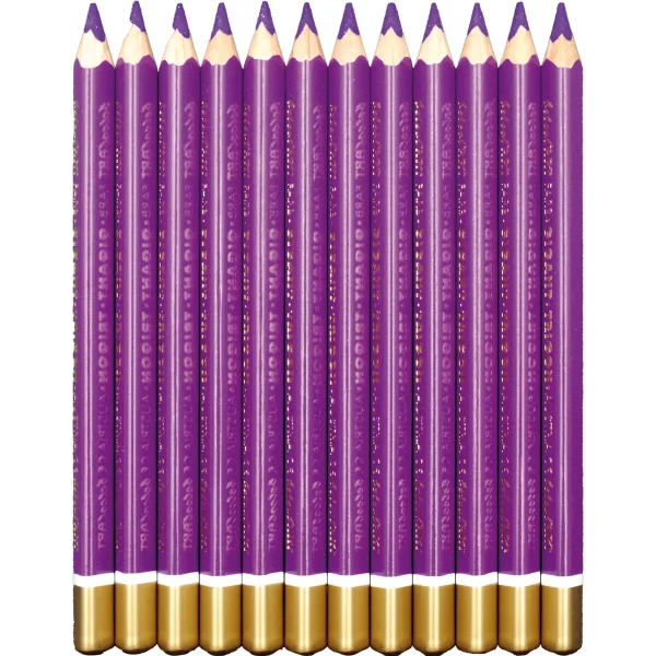 belcolART Farb Gigant Trigon 12 crayons violet — Eduplay jouet pédagogique Maternelle