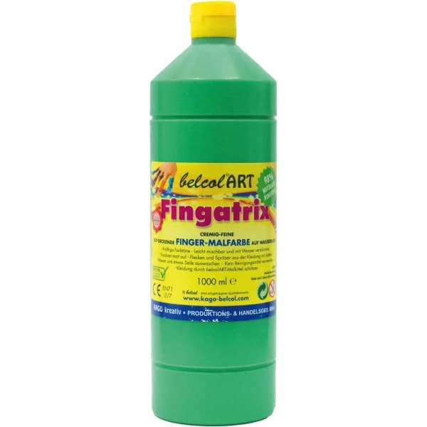 belcolART Fingatrix 1000ml vert — Eduplay jouets pédagogiques maternelle