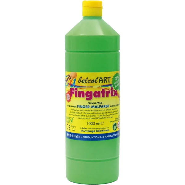 belcolART Fingatrix 1000ml vert clair — Eduplay jouets pédagogiques maternelle
