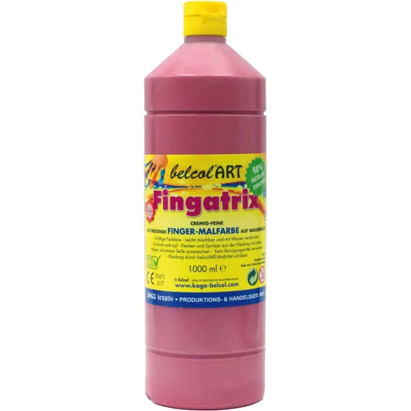 belcolART Fingatrix 1000ml rose — Eduplay jouets pédagogiques maternelle