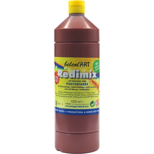 belcolART Redimix 1000ml marron — Eduplay jouets pédagogiques maternelle