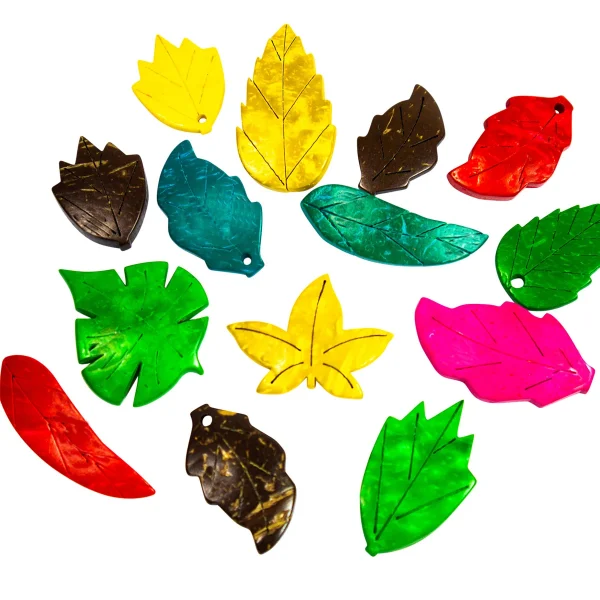 Feuilles en coquille de coco colorées, 150 g — Jeu éducatif Eduplay pour la crèche