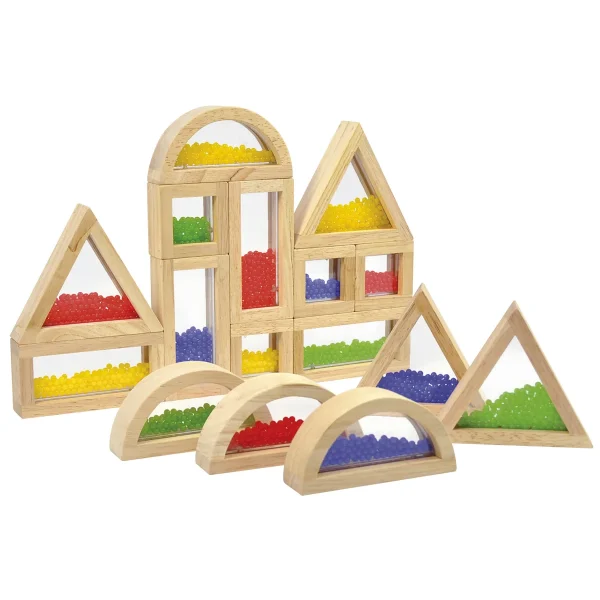Blocs avec perles 16 pièces — Eduplay jouet éducatif maternelle