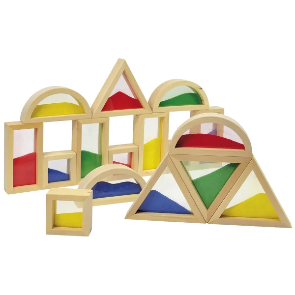 Blocs avec sable 16 pièces — Eduplay jouet éducatif maternelle