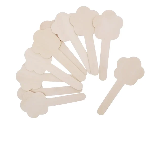 Bâtonnets Bois Fleurs Lot de 10 — Eduplay jouet pédagogique maternelle