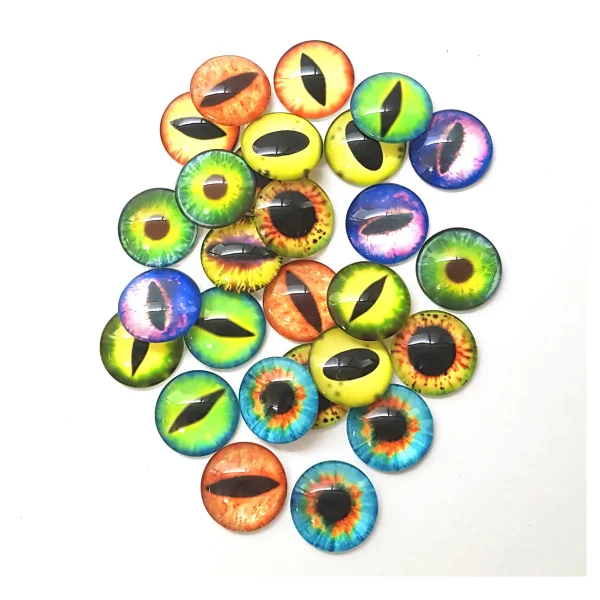 Yeux de dragon colorés, set de 30 — Jeu éducatif Eduplay pour la crèche