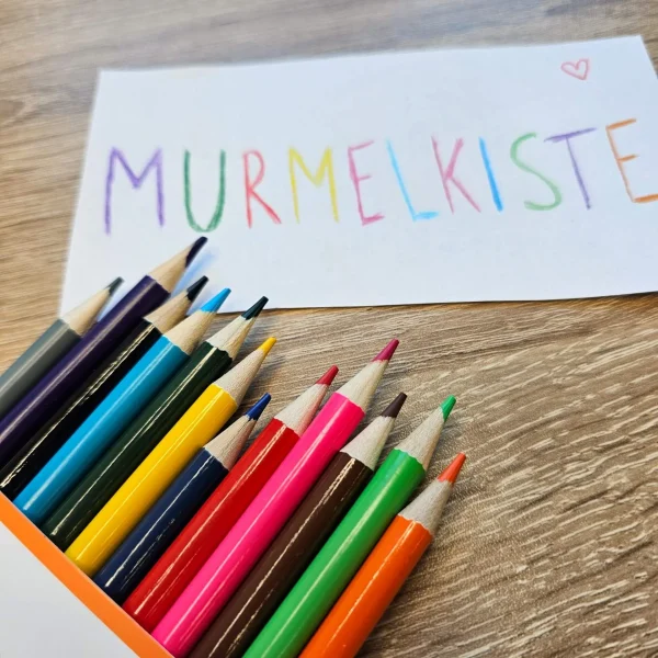 Crayons de couleur Ensemble de 12 — Kiki-Ena matériel de bricolage Bois naturel