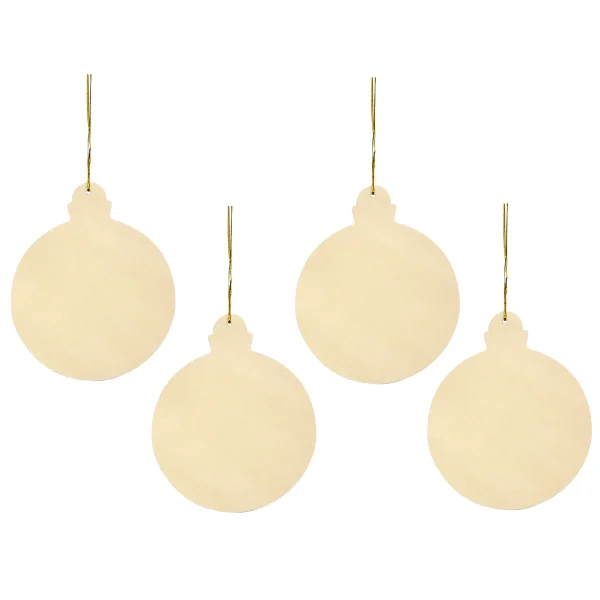 Boules de Noël lot de 4 — Eduplay jouet pédagogique crèche