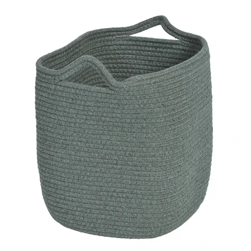 Panier de rangement Gris foncé (lot de 6) pour crèche et école maternelle — Millhouse Jouets Éducatifs École