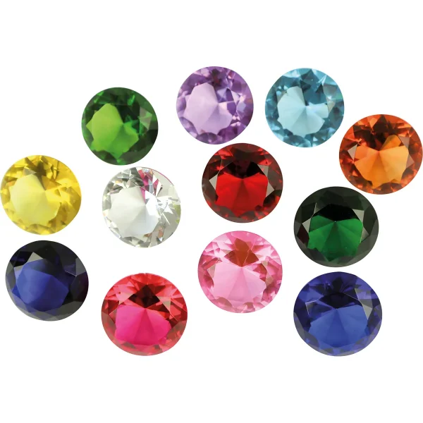 Diamants 60 mm set de 12 — Jouet éducatif Eduplay