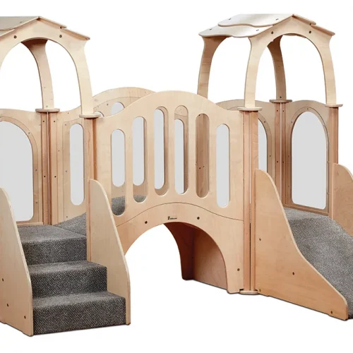 Discovery Bridge Salle de Jeux (avec toit) — Millhouse Jeux Éducatifs École