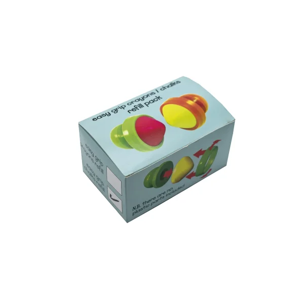 Ensemble de craies Easy Grip rechargeables 6 pièces — Jouet pédagogique Eduplay maternelle