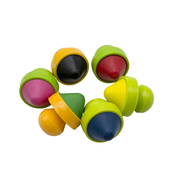 Ensemble de crayons de cire Easy Grip 6 pièces — Jouet pédagogique Eduplay maternelle