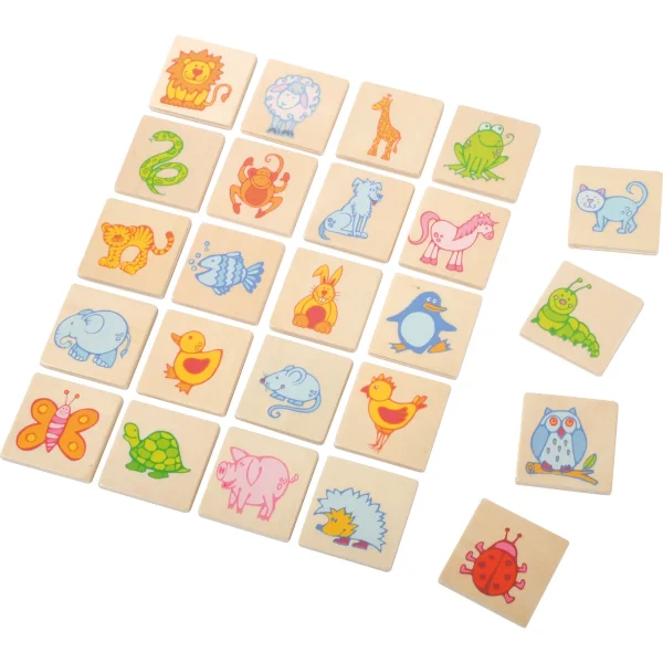 Plaques d'identification Animaux Bois — Eduplay Jouet pédagogique Crèche