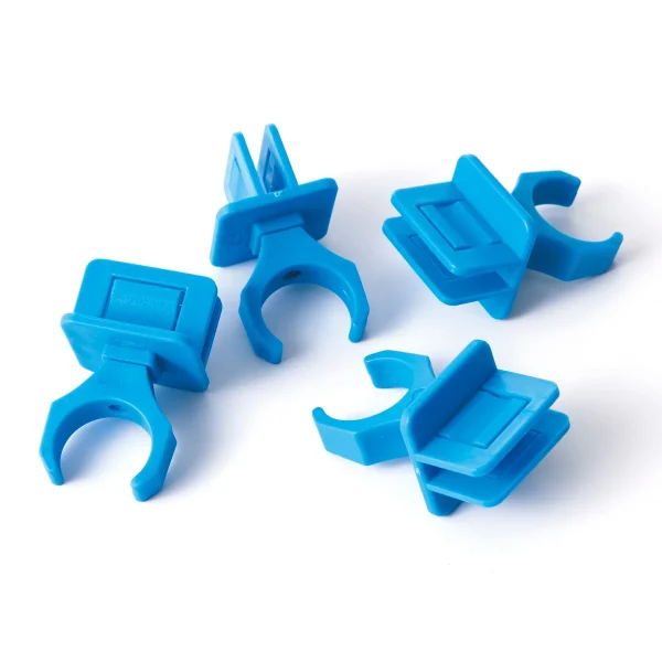Lot de 12 Connecteurs Clip A bleus de Rechange — Kiki-Ena Matériel de loisirs créatifs bois naturel
