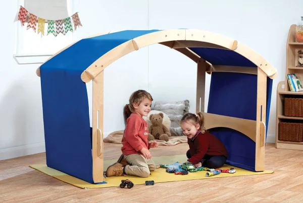 Maison de jeu pliable Intérieur/Extérieur plus Ensemble maison Arc-en-ciel — Millhouse Jouets éducatifs