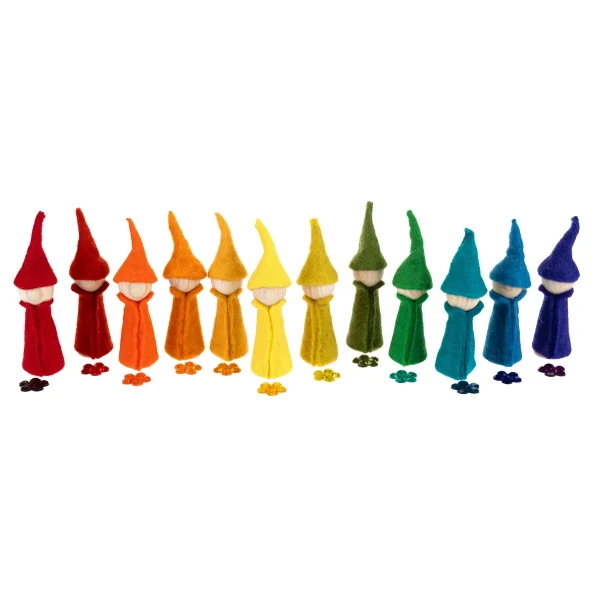 Figurines en Feutre 12 Mois Coffret 12 pièces — Eduplay jouet pédagogique maternelle