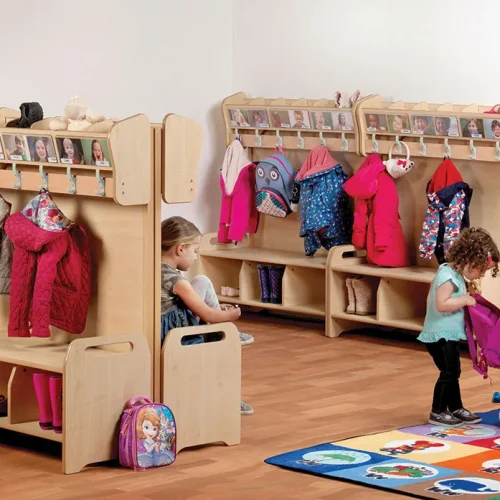 Ensembles de penderie - 4 x systèmes d'étagères autoportants (4 x PT465) — Millhouse Lernspielzeug Schule