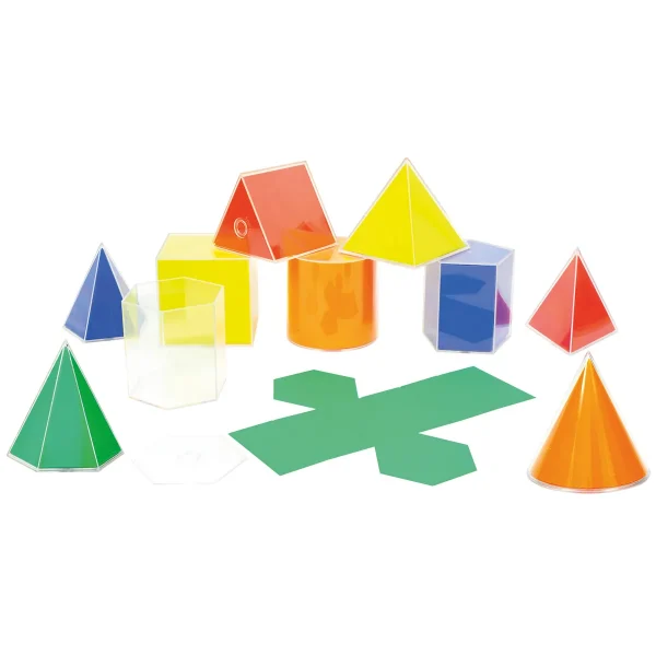 Formes géométriques avec développement — Eduplay jeu pédagogique Maternelle