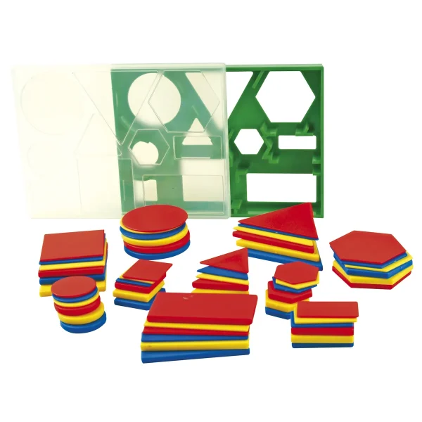 Ensemble géo 60 pièces — Eduplay jeu pédagogique Maternelle